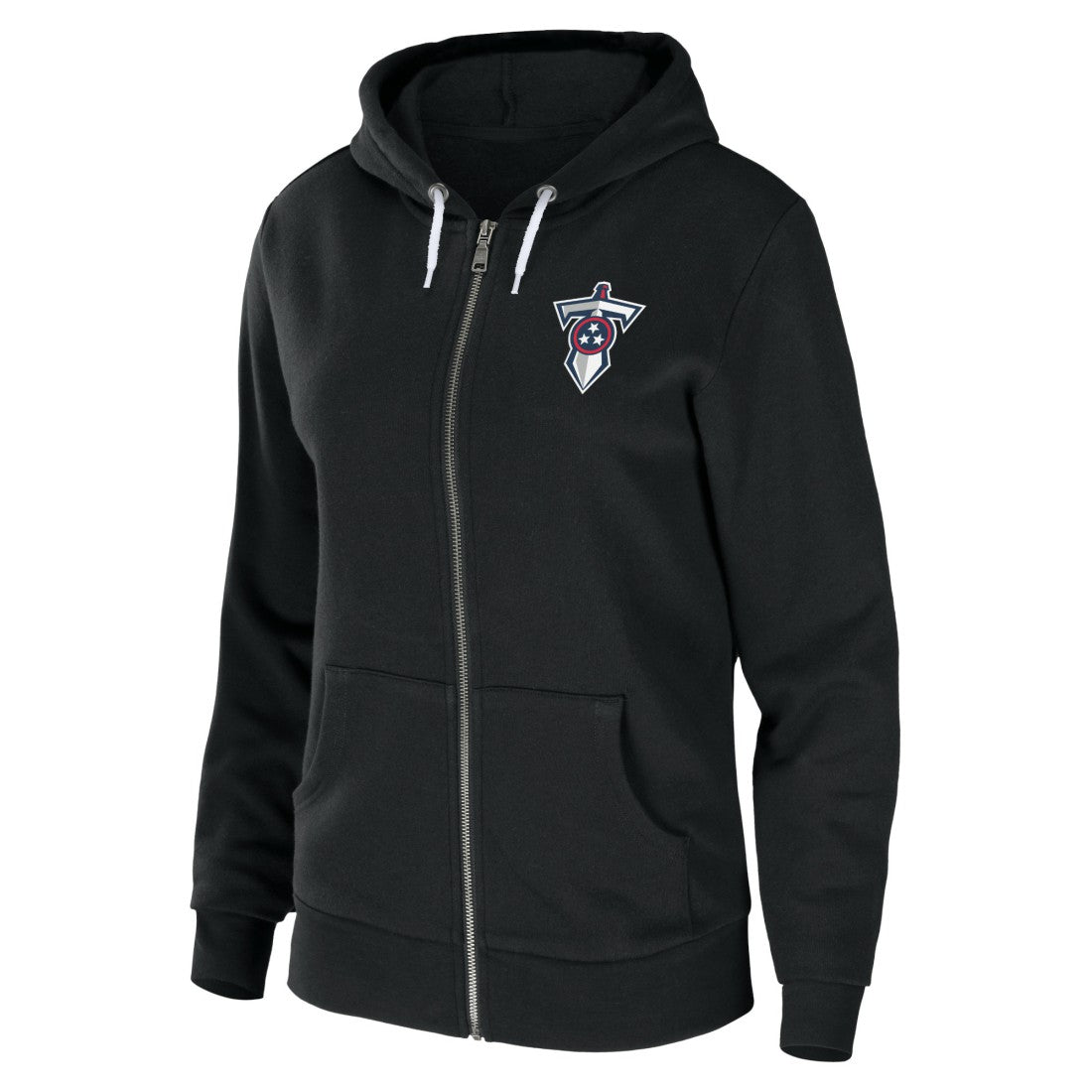 Tennessee Titans  WEAR by Erin Andrews Women's Sponge Fleece Full-Zip Hoodie