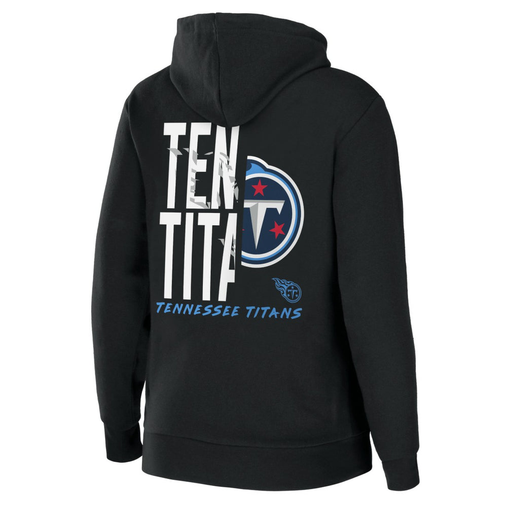Tennessee Titans  WEAR by Erin Andrews Women's Sponge Fleece Full-Zip Hoodie