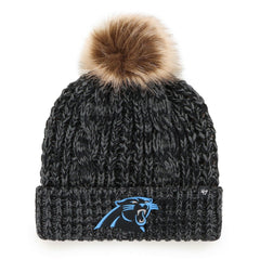 Carolina Panthers 47 brand '47 Women's Meeko Cuffed Knit Hat with Pom