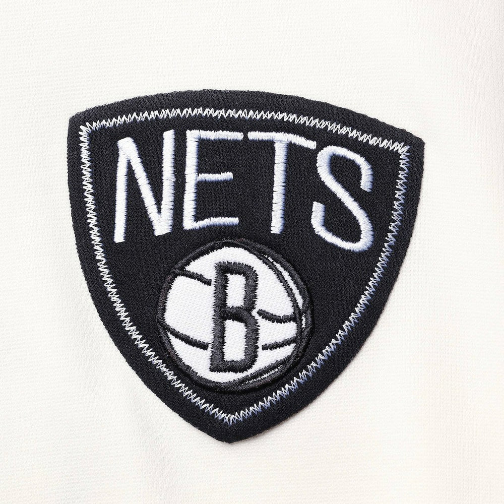 Brooklyn Nets FISLL Double Dribble Dip-Dye Pullover Hoodie Online