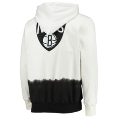 Brooklyn Nets FISLL Double Dribble Dip-Dye Pullover Hoodie Online