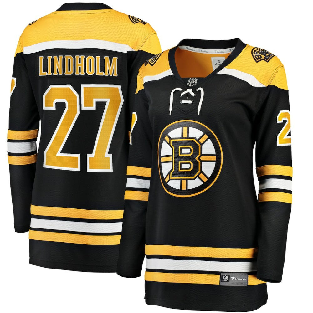Hampus Lindholm Boston Bruins Women's Fanatics Home Breakaway Player Jersey For Sale