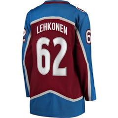 Artturi Lehkonen Colorado Avalanche Fanatics Women's Home Breakaway Player Jersey Sale