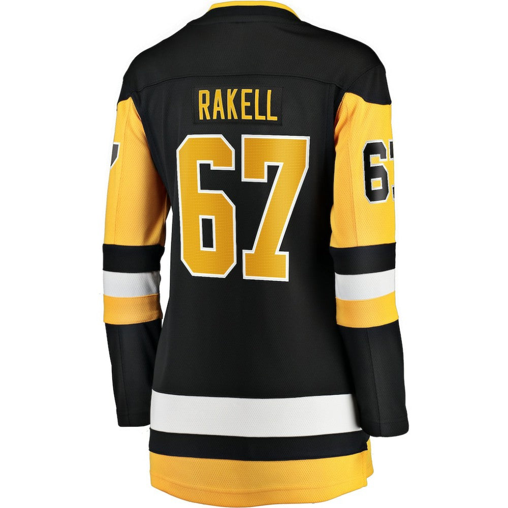 Rickard Rakell Pittsburgh Penguins Women's Fanatics Home Breakaway Player Jersey For Sale