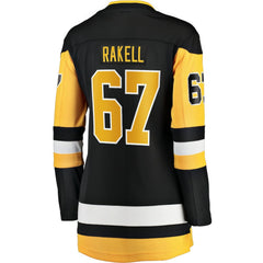 Rickard Rakell Pittsburgh Penguins Women's Fanatics Home Breakaway Player Jersey For Sale