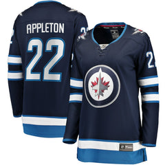 Mason Appleton Winnipeg Jets Fanatics Women's Home Breakaway Jersey Outlet