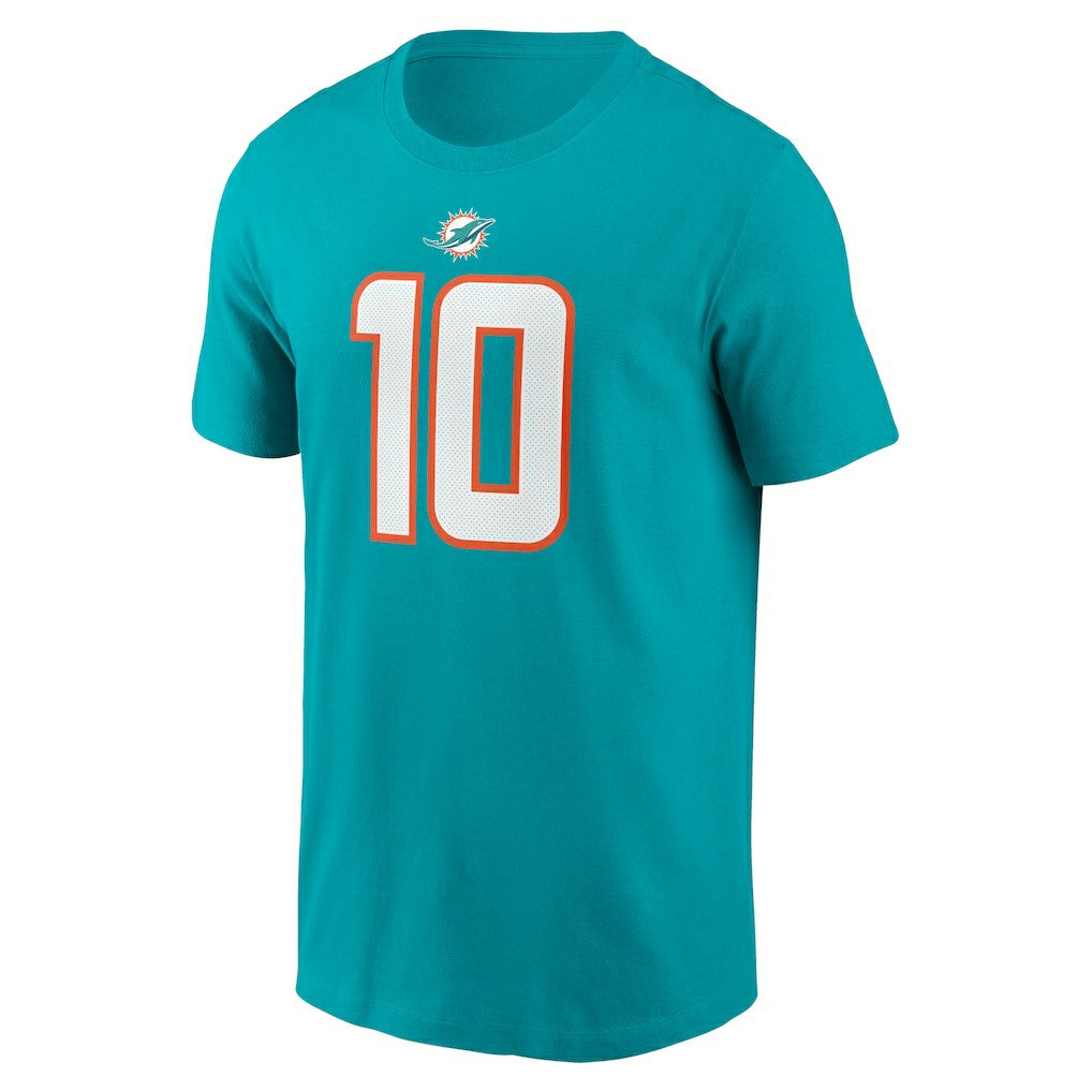 Miami Dolphins Nike Tyreek Hill  Player Name & Number T-Shirt