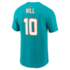 Miami Dolphins Nike Tyreek Hill  Player Name & Number T-Shirt