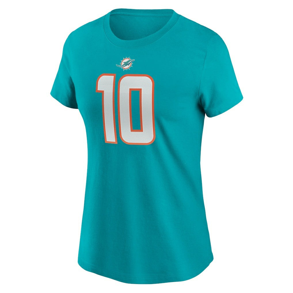 Miami Dolphins Nike Tyreek Hill  Women's Player Name & Number T-Shirt
