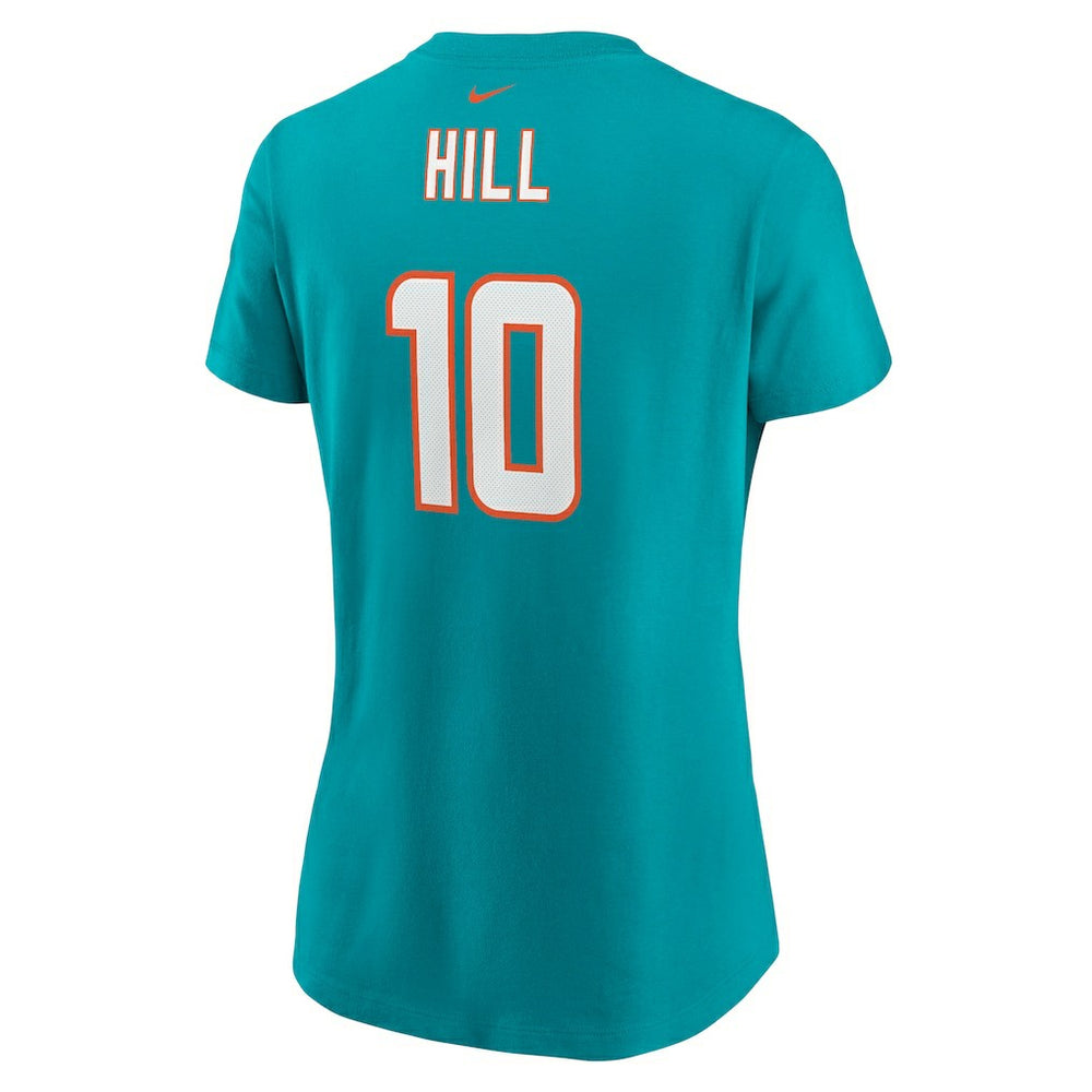 Miami Dolphins Nike Tyreek Hill  Women's Player Name & Number T-Shirt