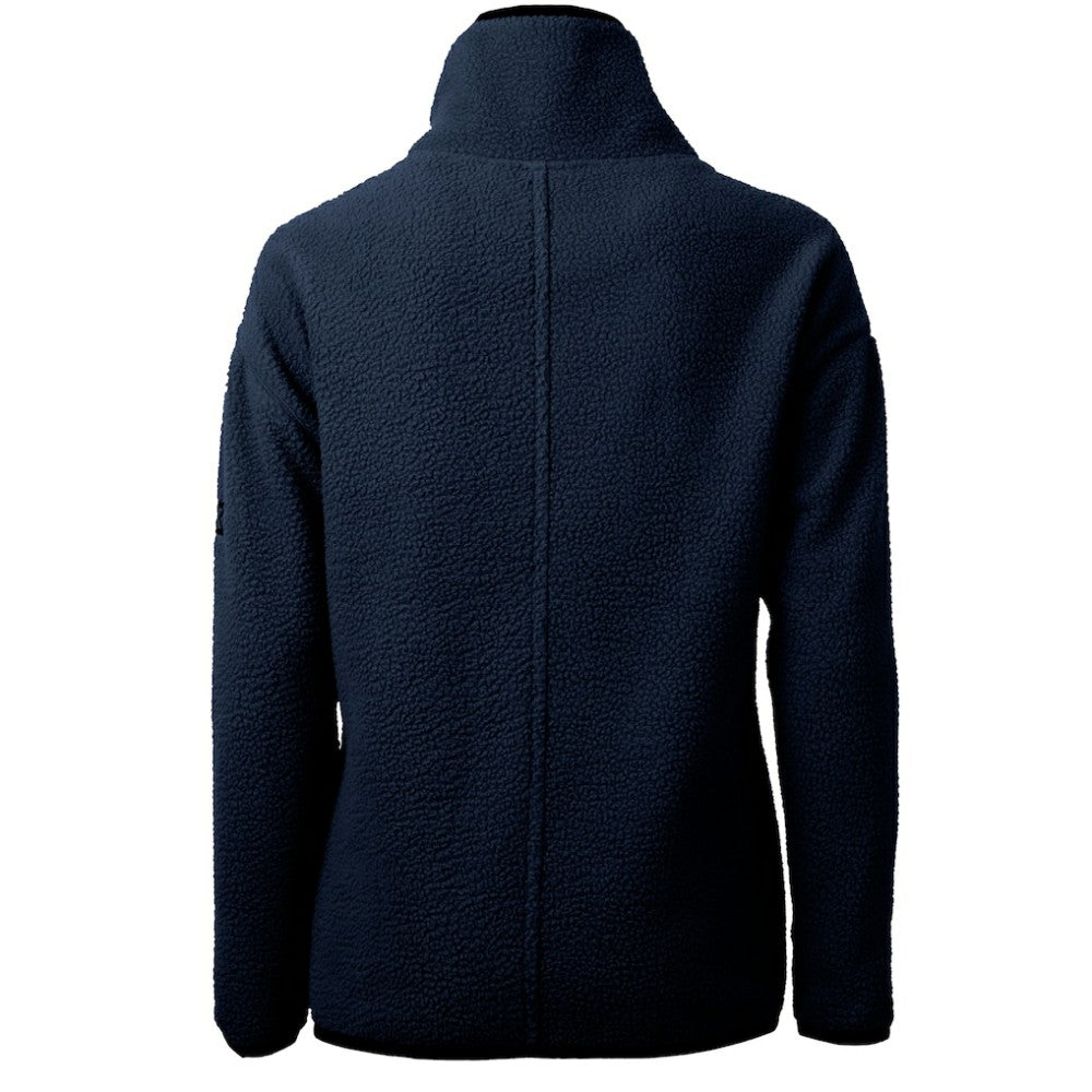 Chicago Cubs Cutter & Buck Women's Cascade Eco Sherpa Fleece Quarter-Zip Pullover Jacket | MLB US