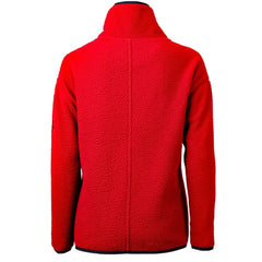 Boston Red Sox Cutter & Buck Women's Cascade Eco Sherpa Fleece Quarter-Zip Pullover Jacket | MLB Shop