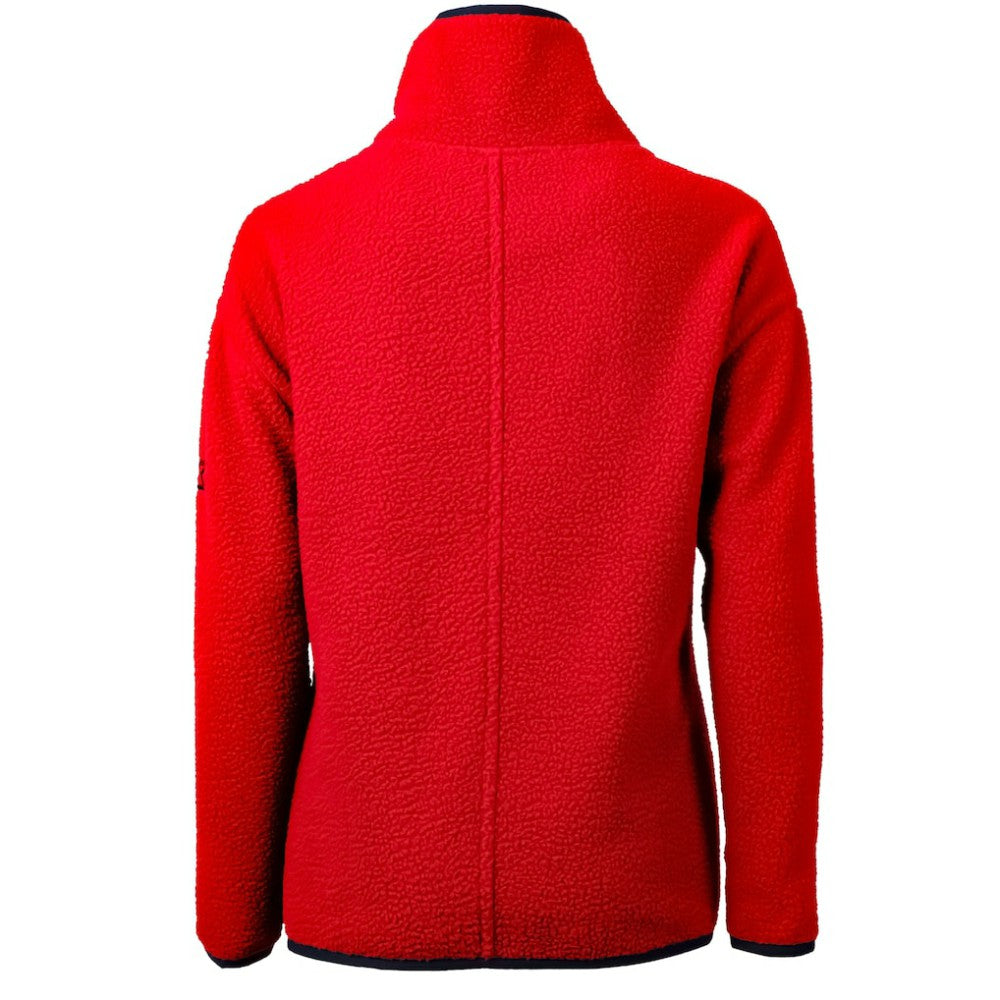 Philadelphia Phillies Cutter & Buck Women's Cascade Eco Sherpa Fleece Quarter-Zip Pullover Jacket | MLB US
