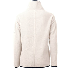 Boston Red Sox Cutter & Buck Women's Cascade Eco Sherpa Fleece Quarter-Zip Pullover Jacket | MLB Shop