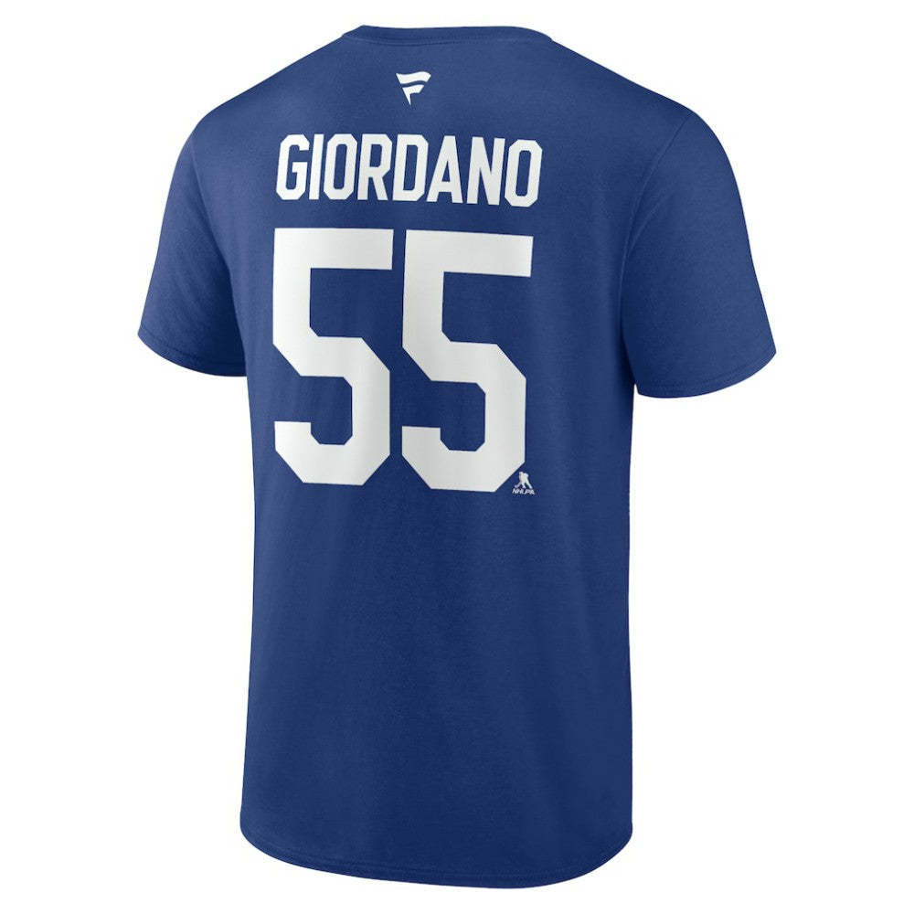 Mark Giordano Toronto Maple Leafs Fanatics Authentic Stack Name & Number T-Shirt Online