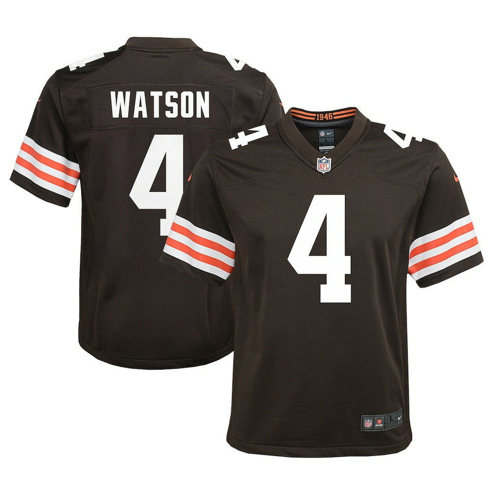 Cleveland Browns Nike Deshaun Watson  Youth Game Jersey