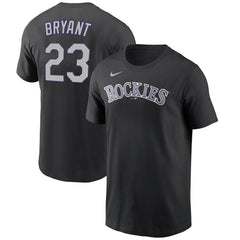 Kris Bryant Colorado Rockies Nike Name & Number T-Shirt | MLB Shop