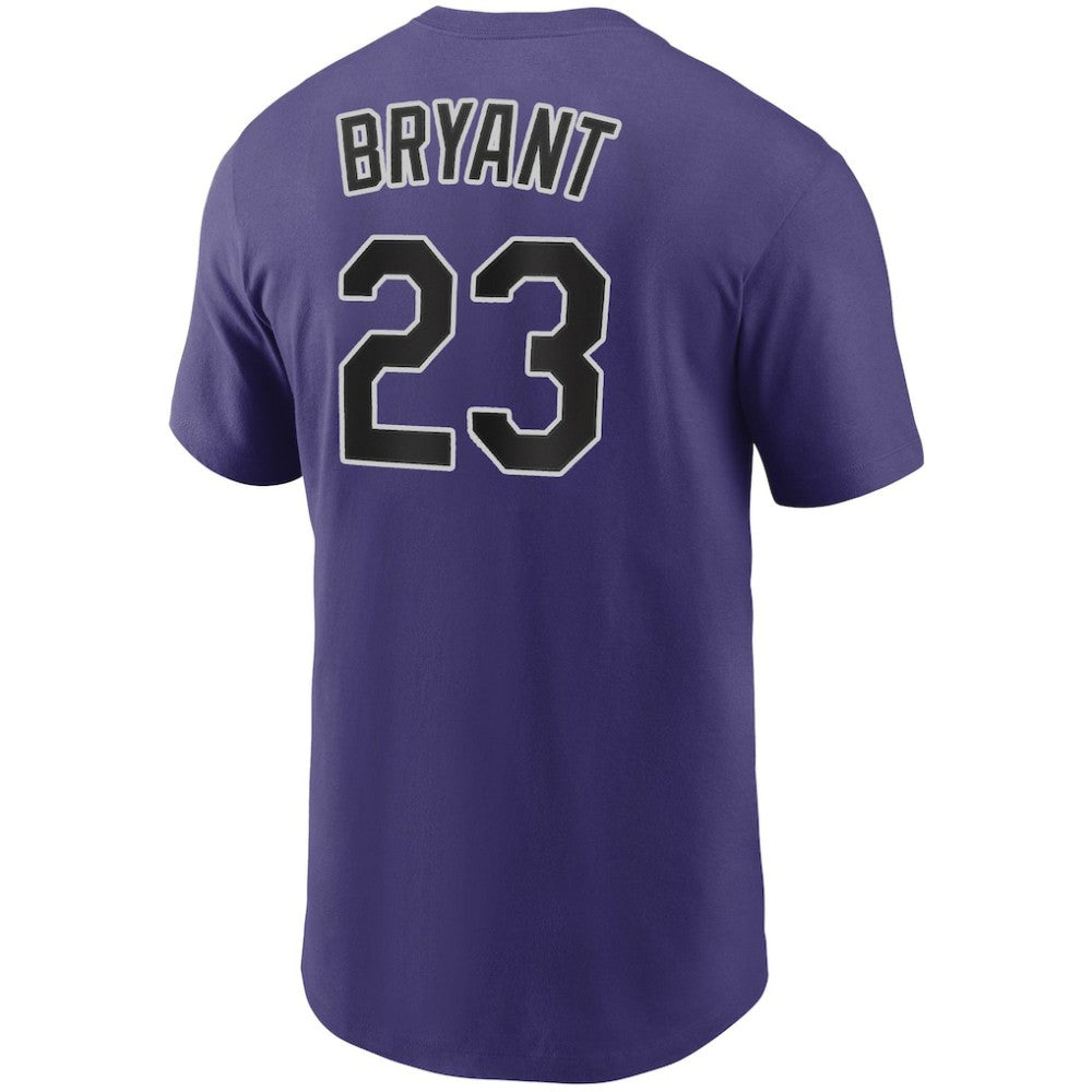 Kris Bryant Colorado Rockies Nike Name & Number T-Shirt | MLB On Sale