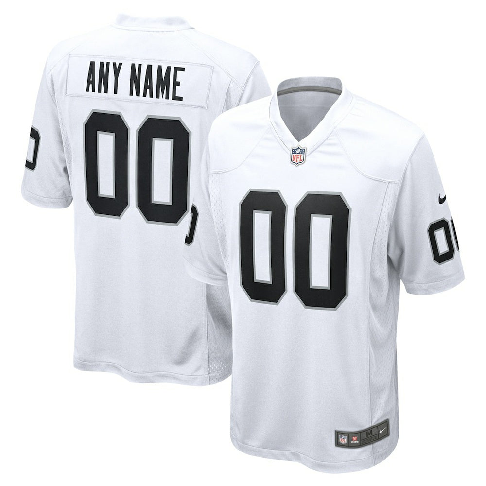 Las Vegas Raiders Nike Youth Team Custom Game Jersey