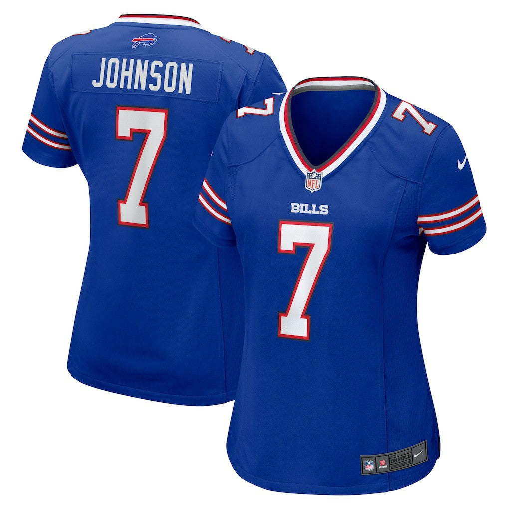 Buffalo Bills Nike Taron Johnson  Women's Game Player Jersey