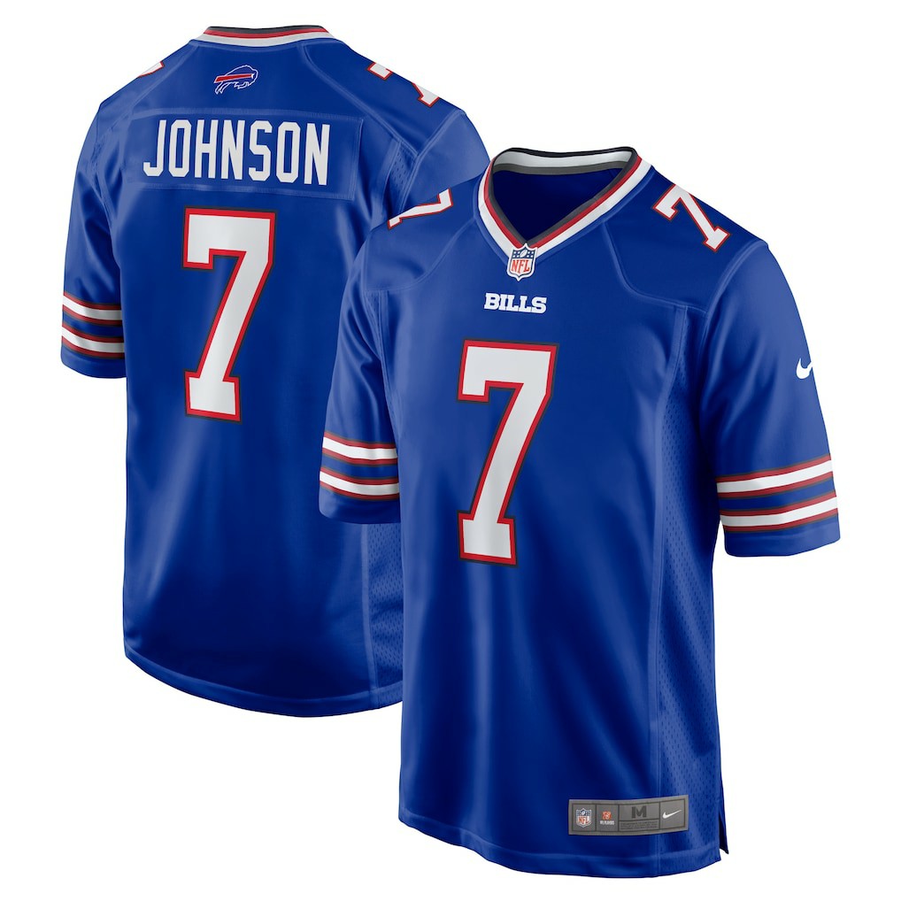 Buffalo Bills Nike Taron Johnson  Game Jersey