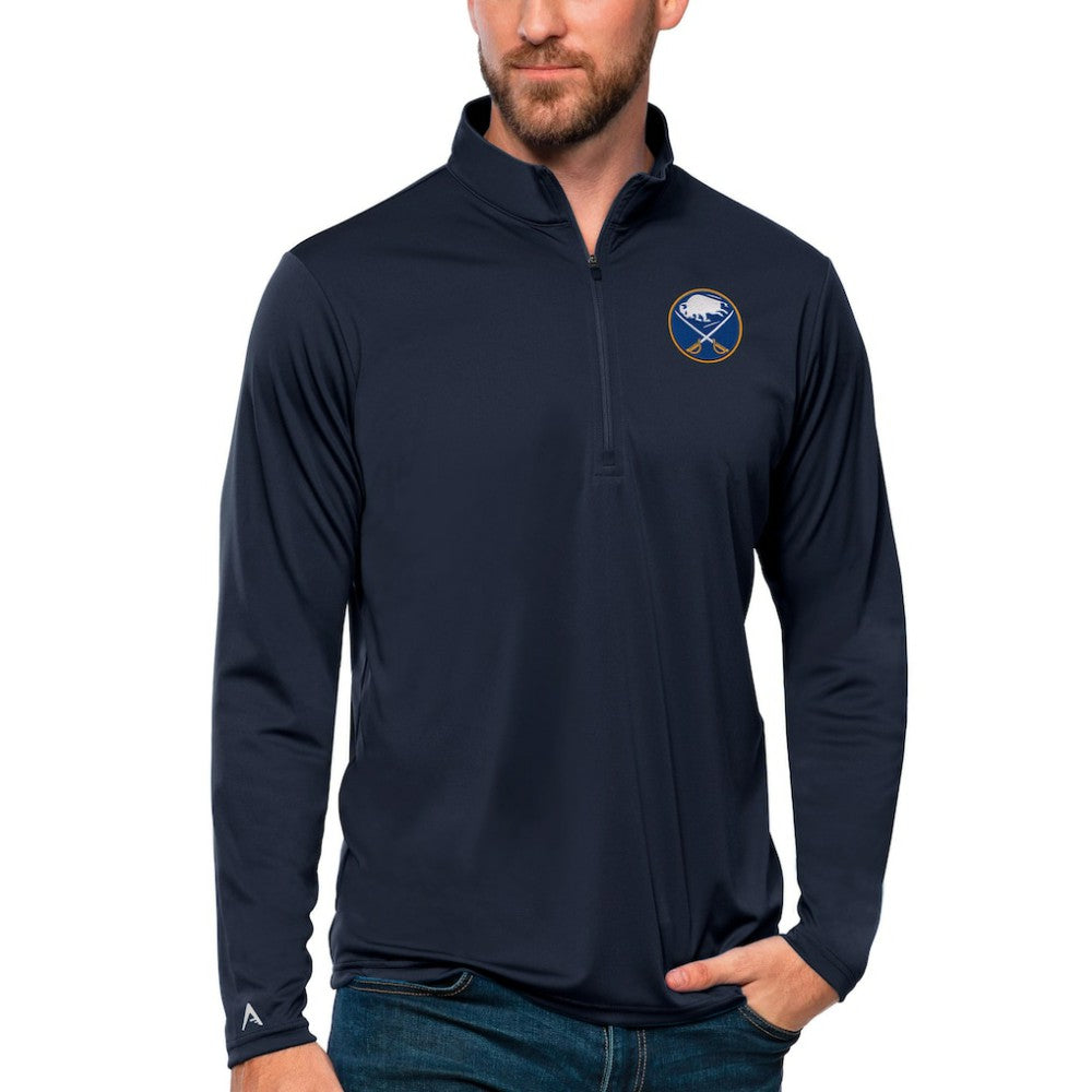 Buffalo Sabres Antigua Tribute Quarter-Zip Pullover Top Sale