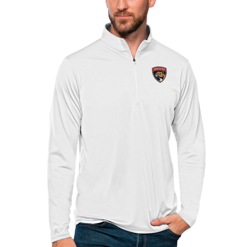 Florida Panthers Antigua Tribute Quarter-Zip Pullover Top On Sale