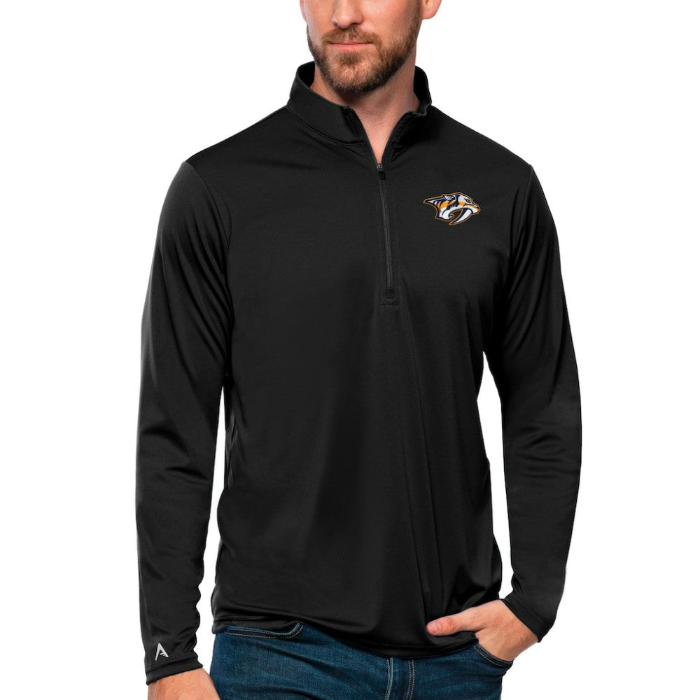 Nashville Predators Antigua Tribute Quarter-Zip Pullover Top Discount