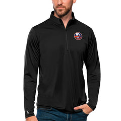 New York Islanders Antigua Tribute Quarter-Zip Pullover Top For Sale