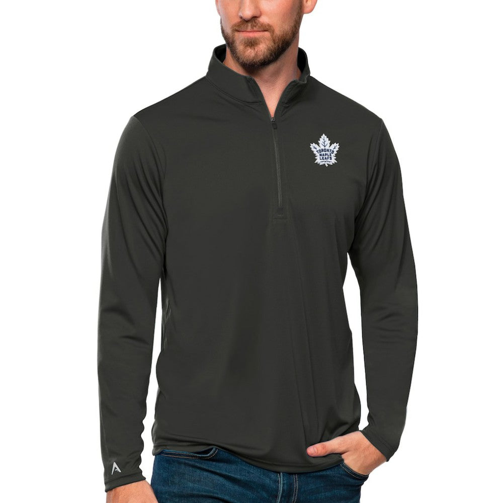 Toronto Maple Leafs Antigua Tribute Quarter-Zip Pullover Top Discount