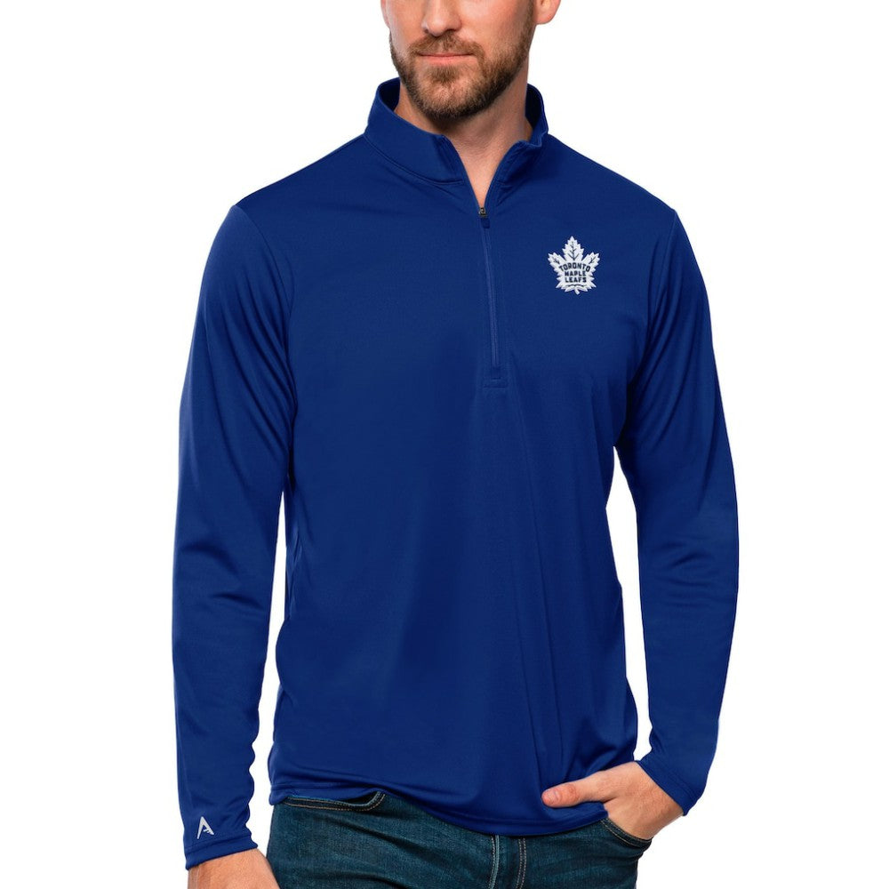 Toronto Maple Leafs Antigua Tribute Quarter-Zip Pullover Top Online