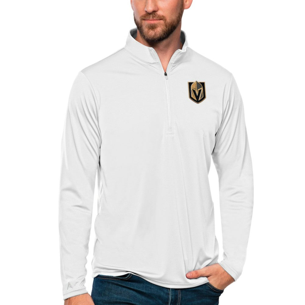 Vegas Golden Knights Antigua Tribute Quarter-Zip Pullover Top Discount