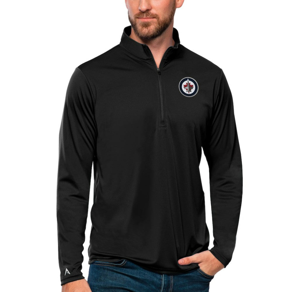 Winnipeg Jets Antigua Tribute Quarter-Zip Pullover Top Discount