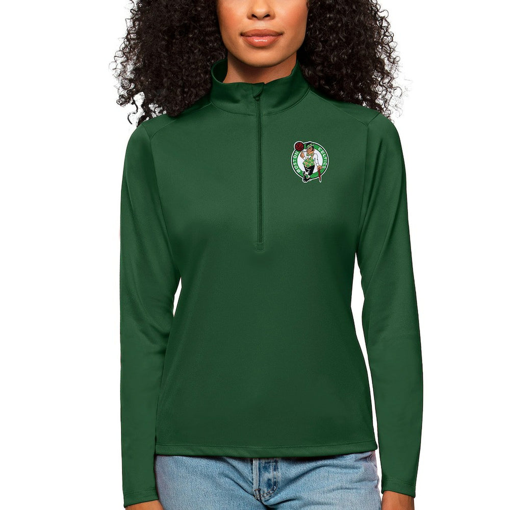 Boston Celtics Antigua Women's Tribute Half-Zip Top Outlet