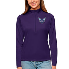 Charlotte Hornets Antigua Women's Tribute Half-Zip Top Discount