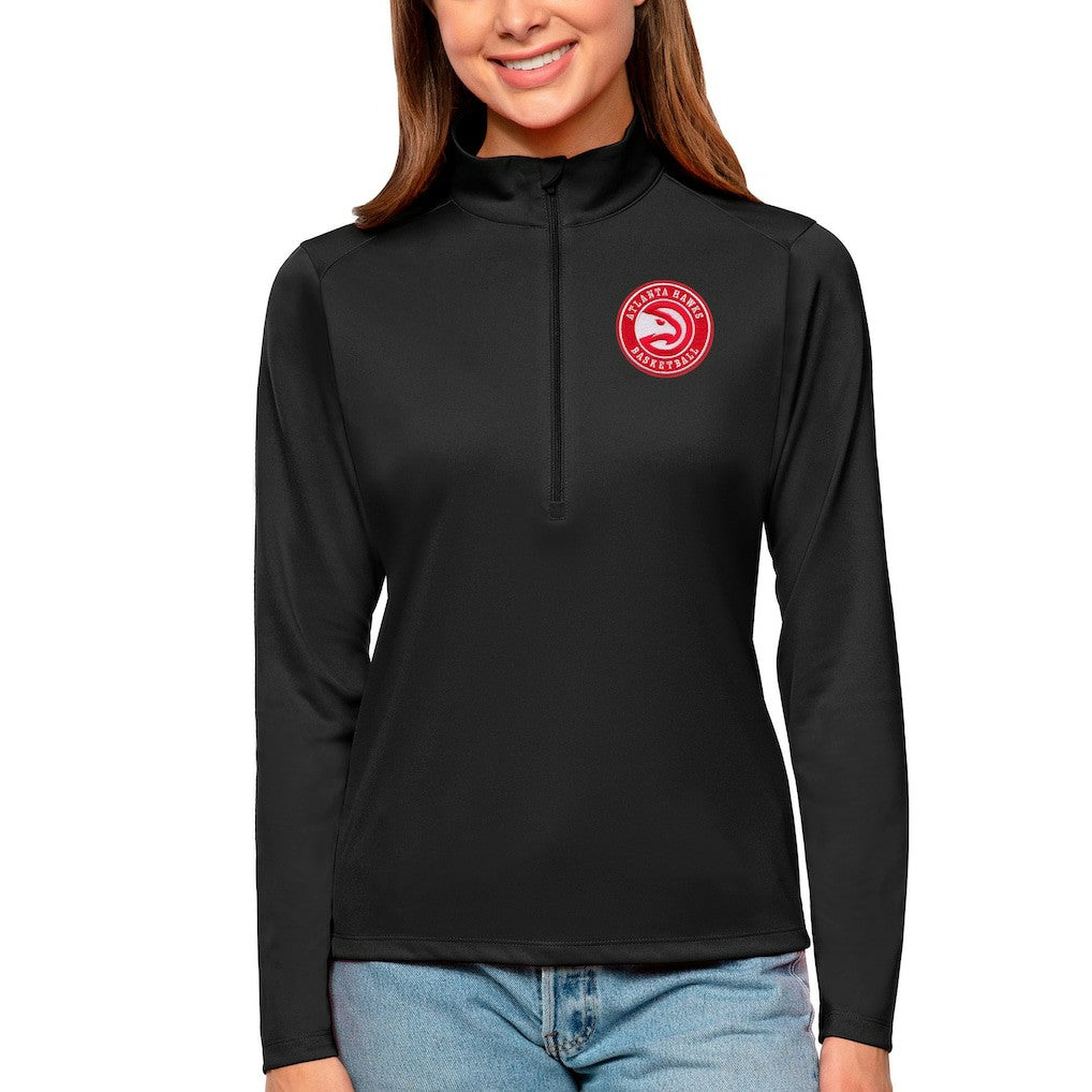 Atlanta Hawks Antigua Women's Tribute Half-Zip Top Outlet