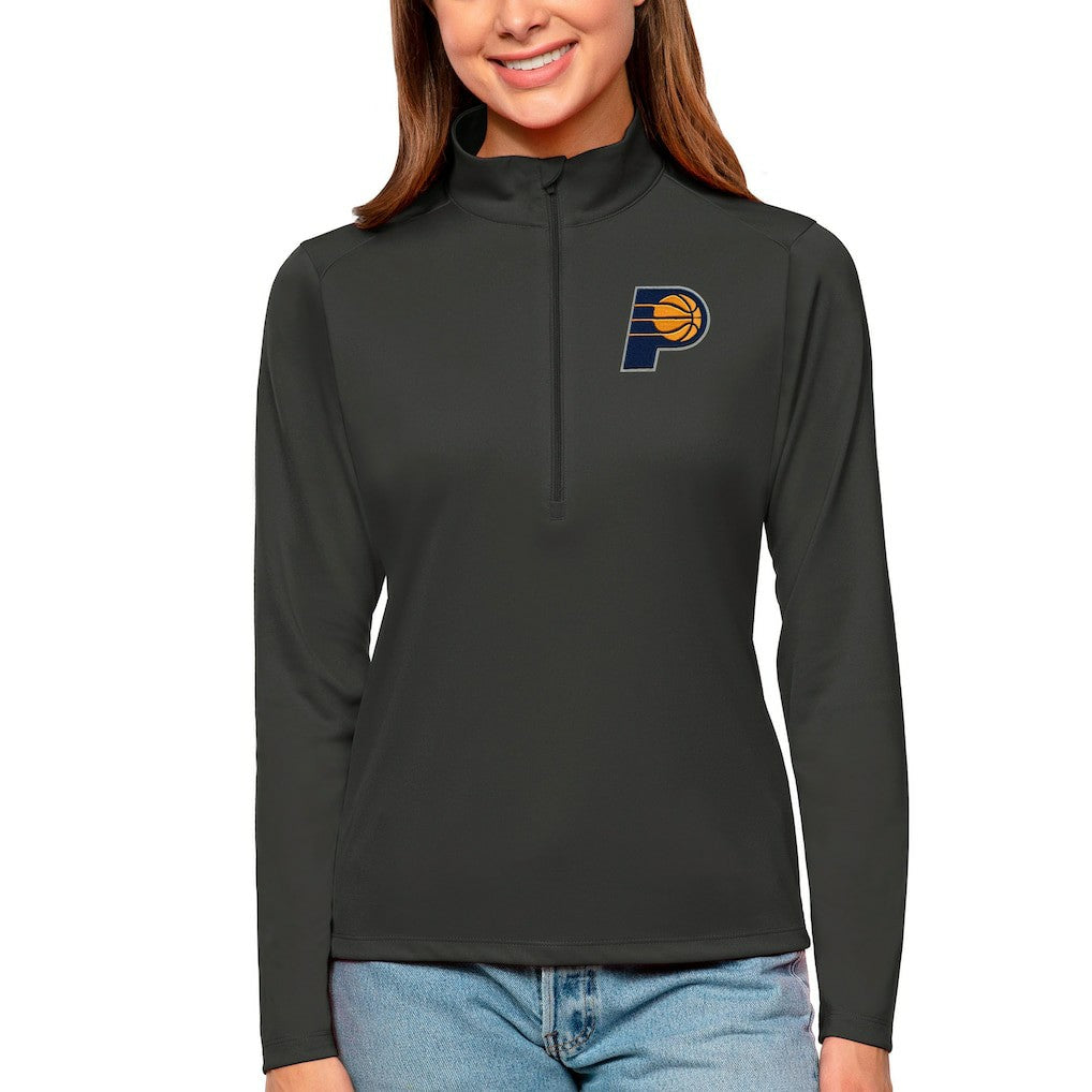 Indiana Pacers Antigua Women's Tribute Half-Zip Top Outlet