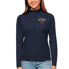 New Orleans Pelicans Antigua Women's Tribute Half-Zip Top For Sale