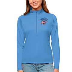 Oklahoma City Thunder Antigua Women's Tribute Half-Zip Top Online