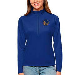 Golden State Warriors Antigua Women's Tribute Half-Zip Top sale For Sale