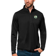 Boston Celtics Antigua Tribute Quarter-Zip Pullover Top Discount