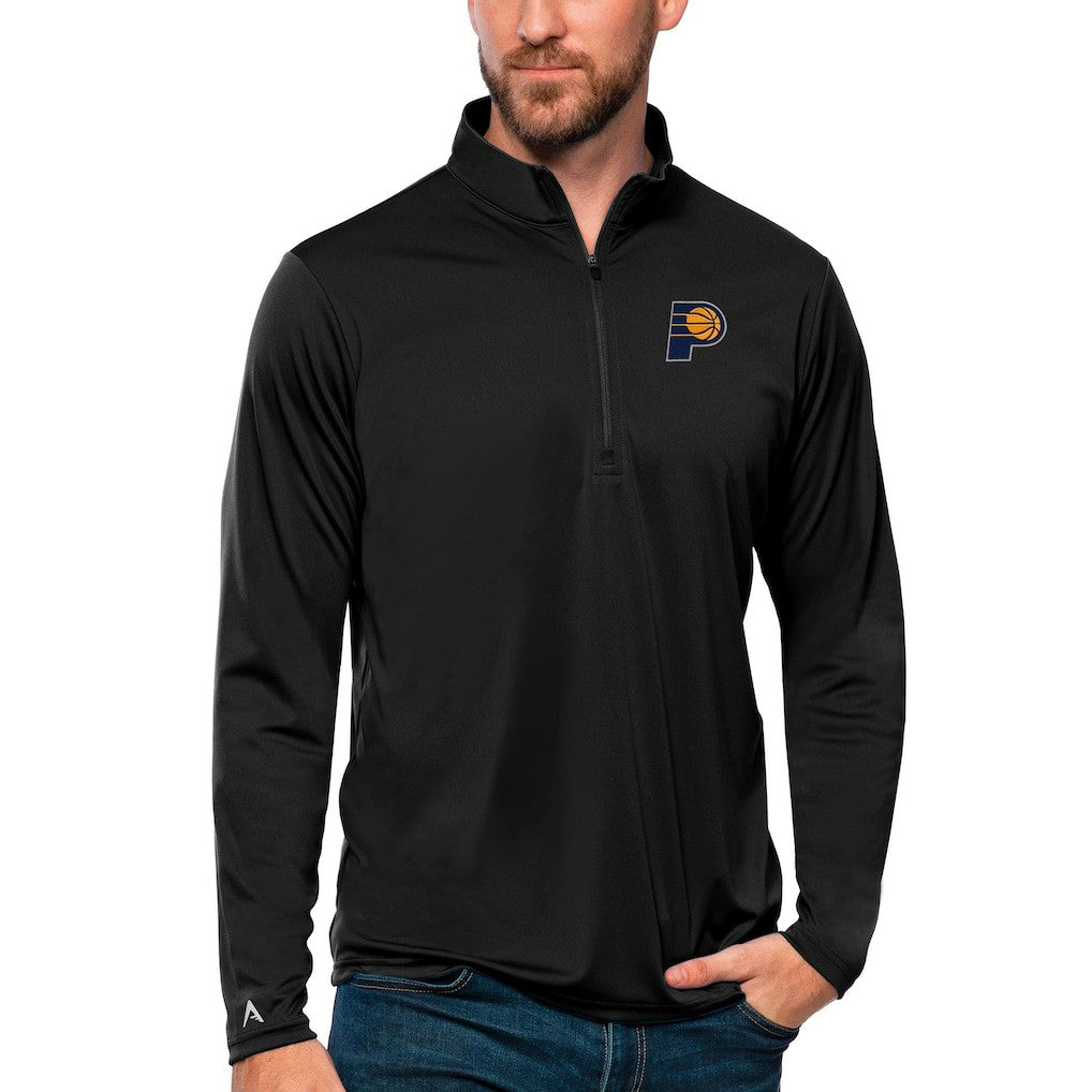 Indiana Pacers Antigua Tribute Quarter-Zip Pullover Top Online