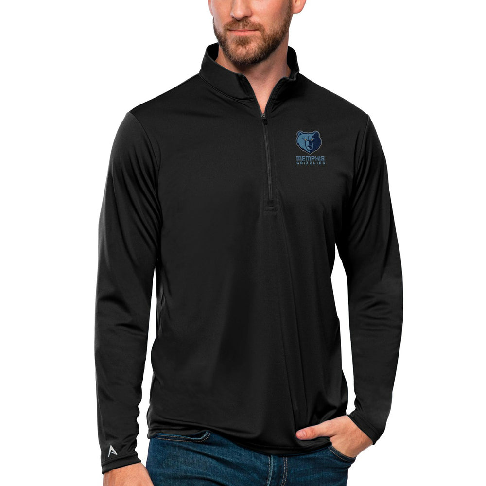 Memphis Grizzlies Antigua Tribute Quarter-Zip Pullover Top For Sale