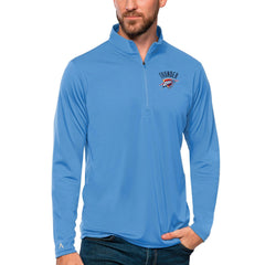 Oklahoma City Thunder Antigua Tribute Quarter-Zip Pullover Top Online