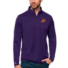 Phoenix Suns Antigua Tribute Quarter-Zip Pullover Top Discount