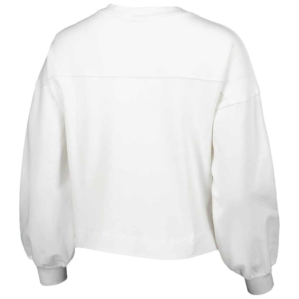 Golden State Warriors Lusso Women's Lola Ball and Chain Pullover Sweatshirt sale On Sale