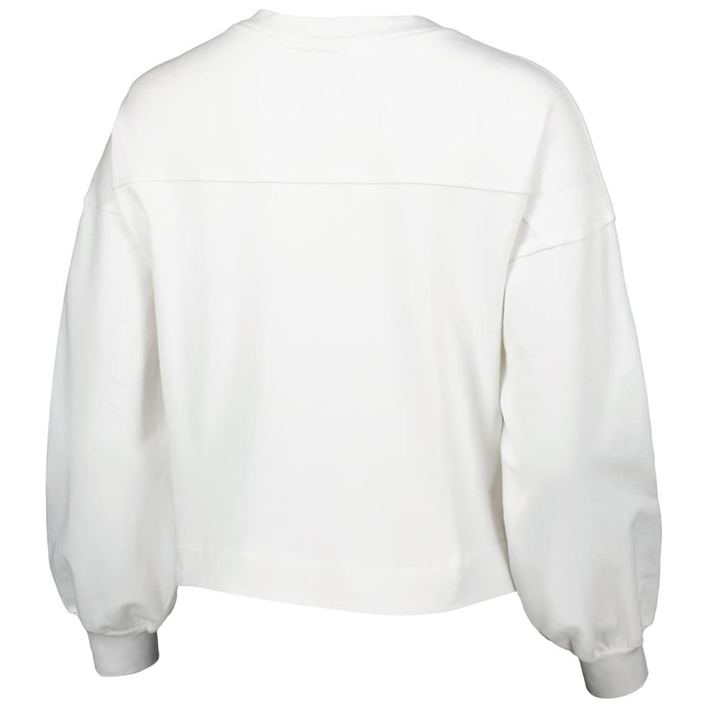 Golden State Warriors Lusso Women's Lola Ball and Chain Pullover Sweatshirt sale On Sale