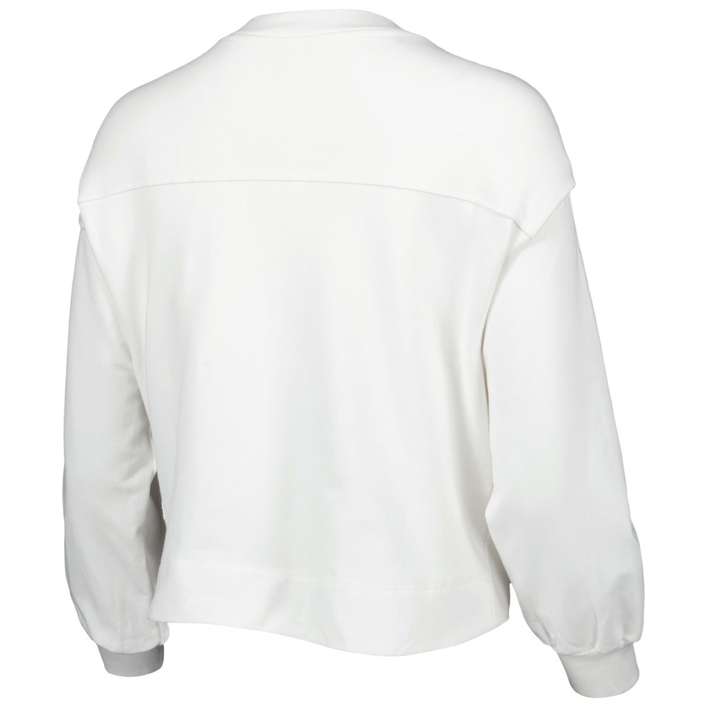 Los Angeles Lakers Lusso Women's Lola Ball and Chain Pullover Sweatshirt Outlet