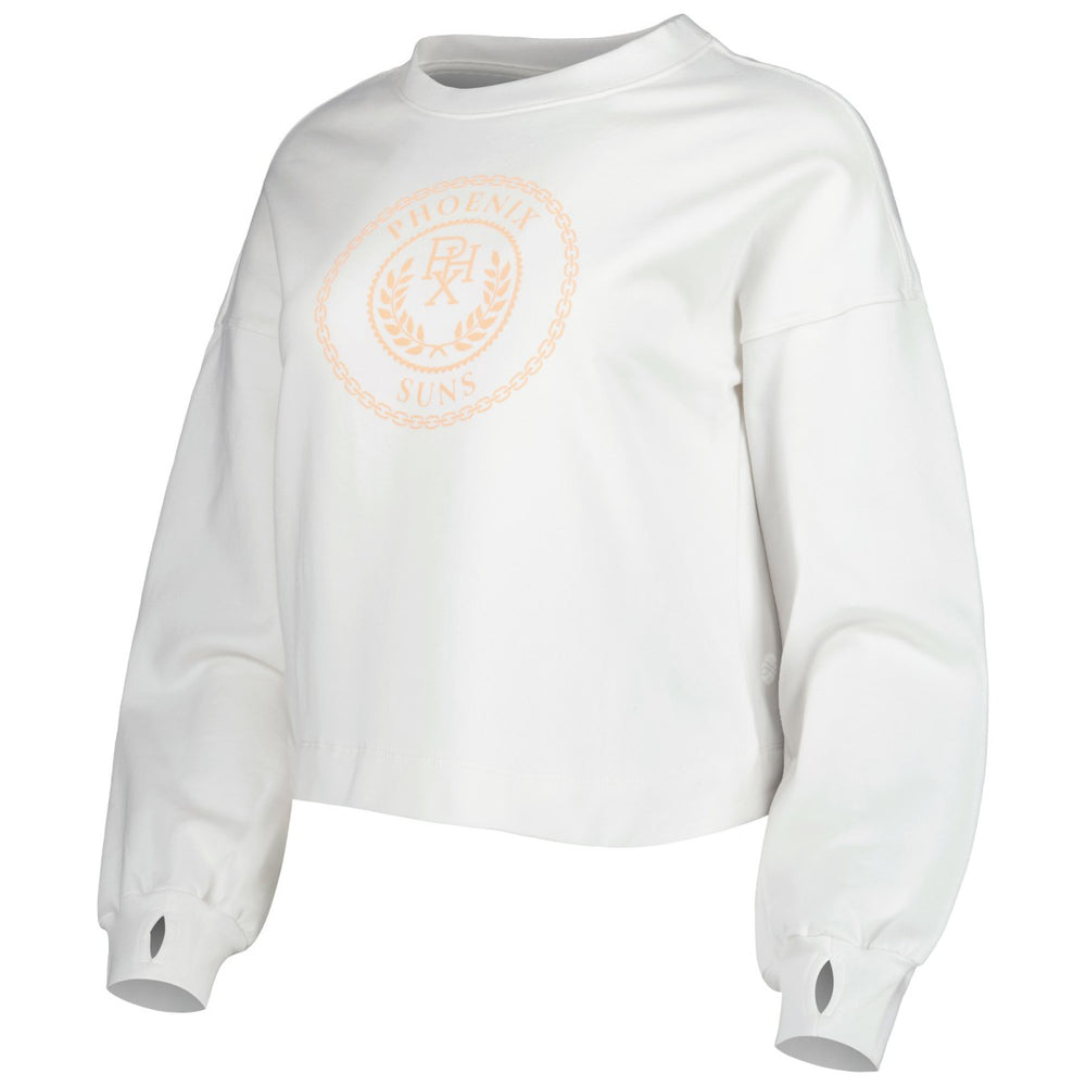 Phoenix Suns Lusso Women's Lola Ball and Chain Pullover Sweatshirt Discount