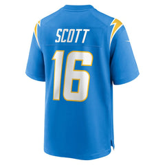 Los Angeles Chargers Nike JK Scott  Game Jersey